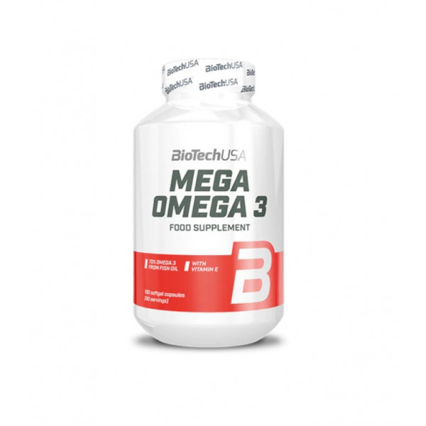 Mega Omega 3 90 kapszula - Biotech USA