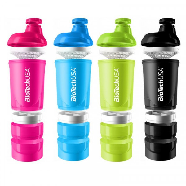 Shaker WAVE 600 ml + 350 ml - Biotech USA