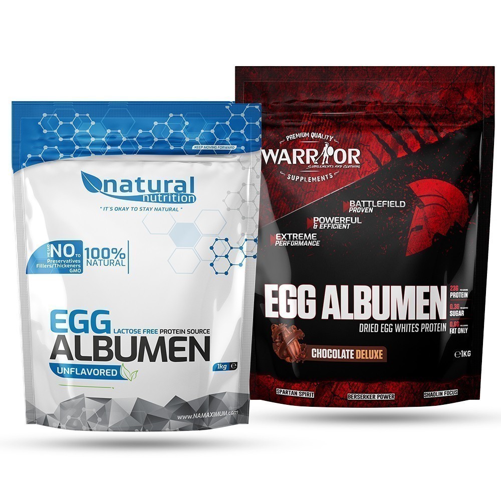 Egg Albumen - szárított tojásfehérje 1000 g - Natural nutrition