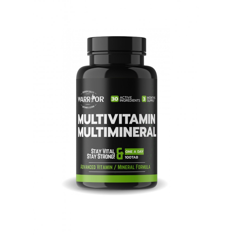 Multivitamin ásványi anyag komplex 100 tabletta - Warrior