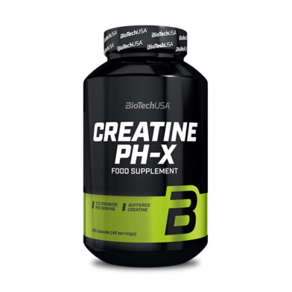 Creatine pH-X 90 kapszula - Biotech USA