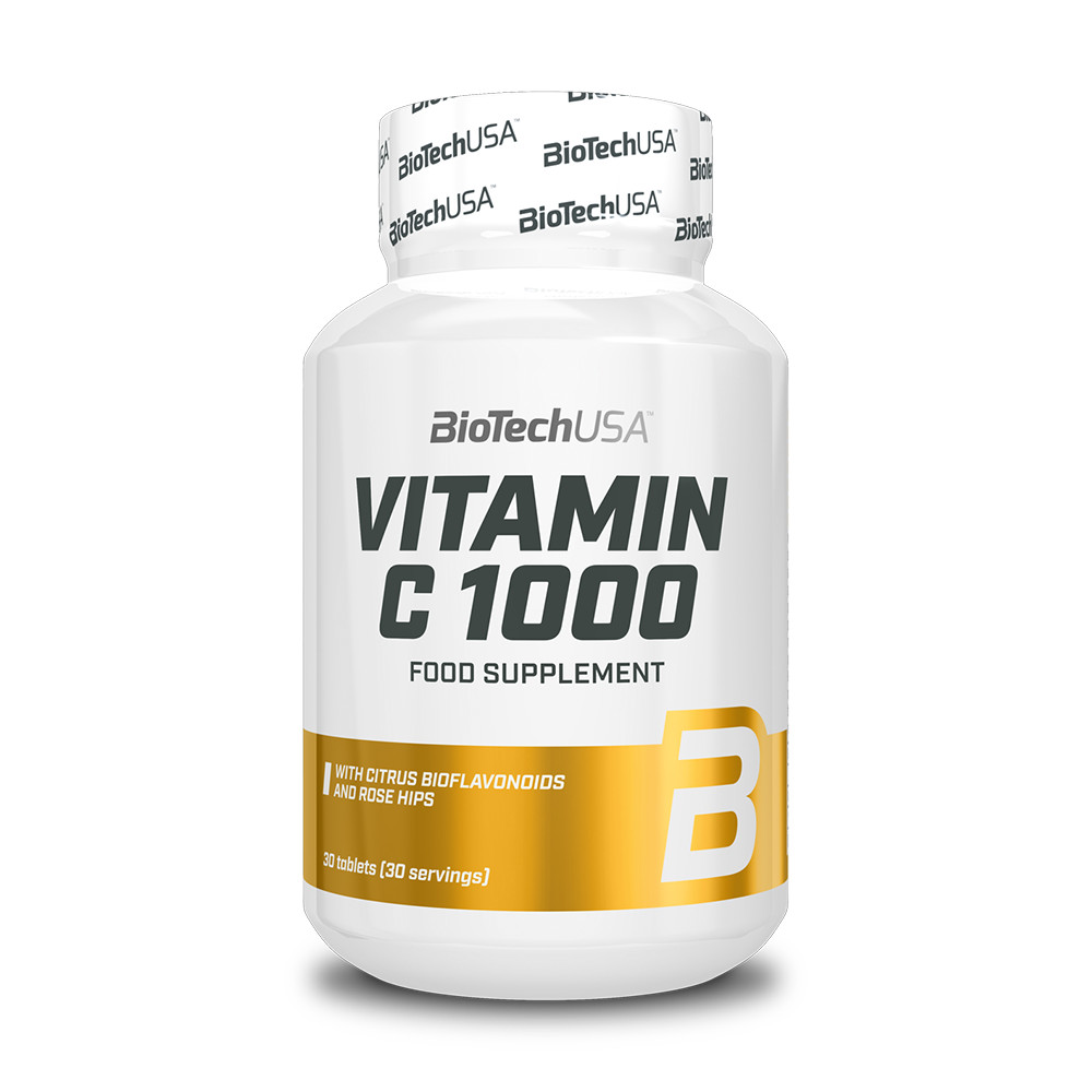 Vitamín C 1000 100 tabletta - Biotech USA