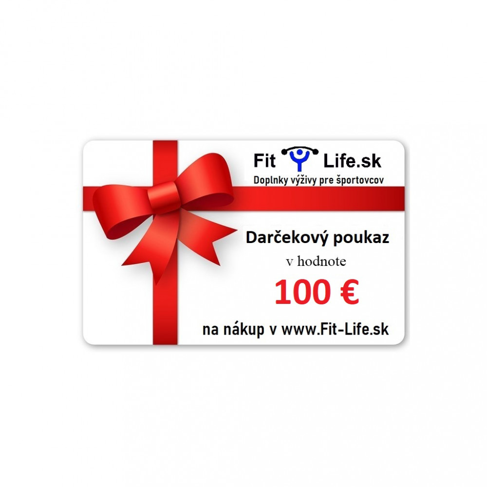 Darčekový poukaz v hodnote 100 €