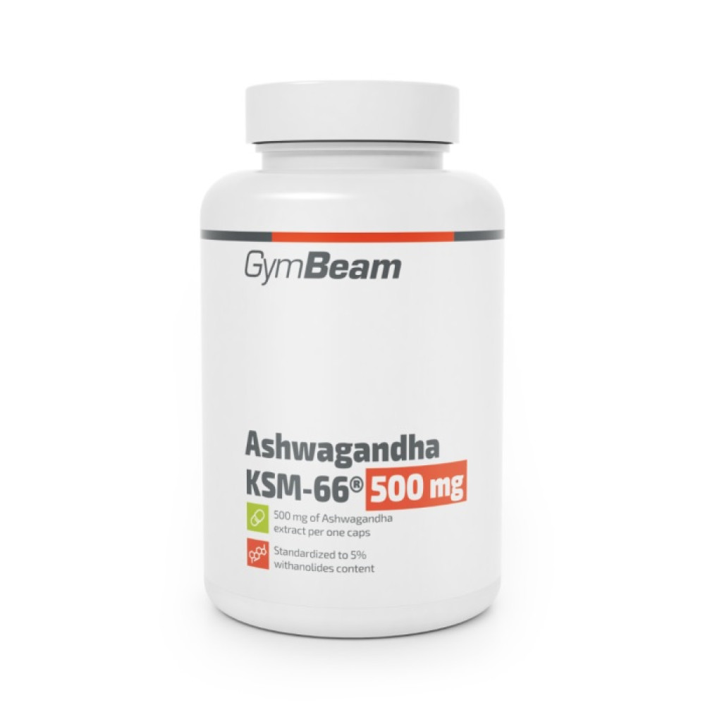 Ashwagandha KSM-66 500 mg 90 kapszula - GymBeam
