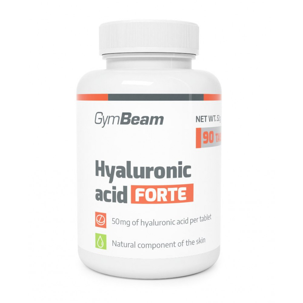 Hialuronsav Forte 90 tabletta - GymBeam