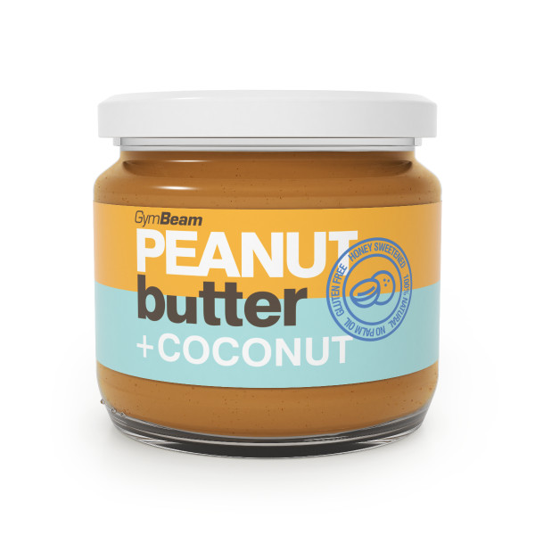 100% Kókuszos földimogyoróvaj 340 g - GymBeam