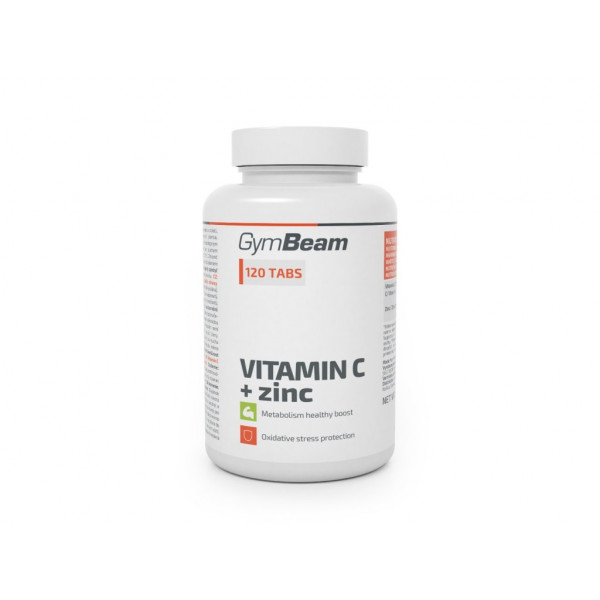 Vitamin C + zinok 120 tabletta - GymBeam