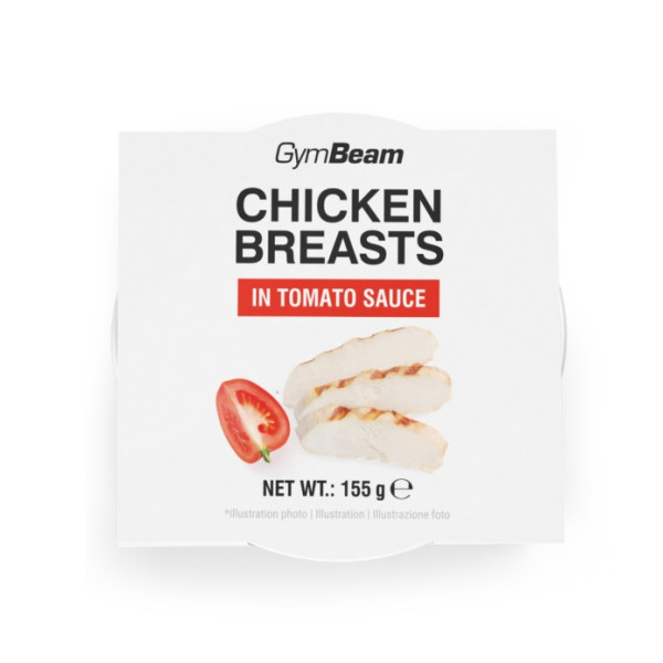 Csirkemell paradicsomszószban 155 g - GymBeam
