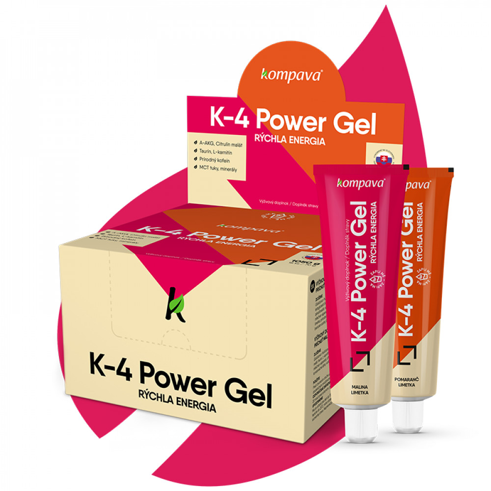 K4-POWER gel 1050 g - Kompava