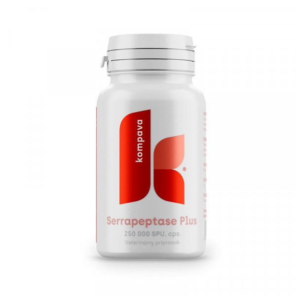 Serrapeptase Plus 90 kapszula - Kompava