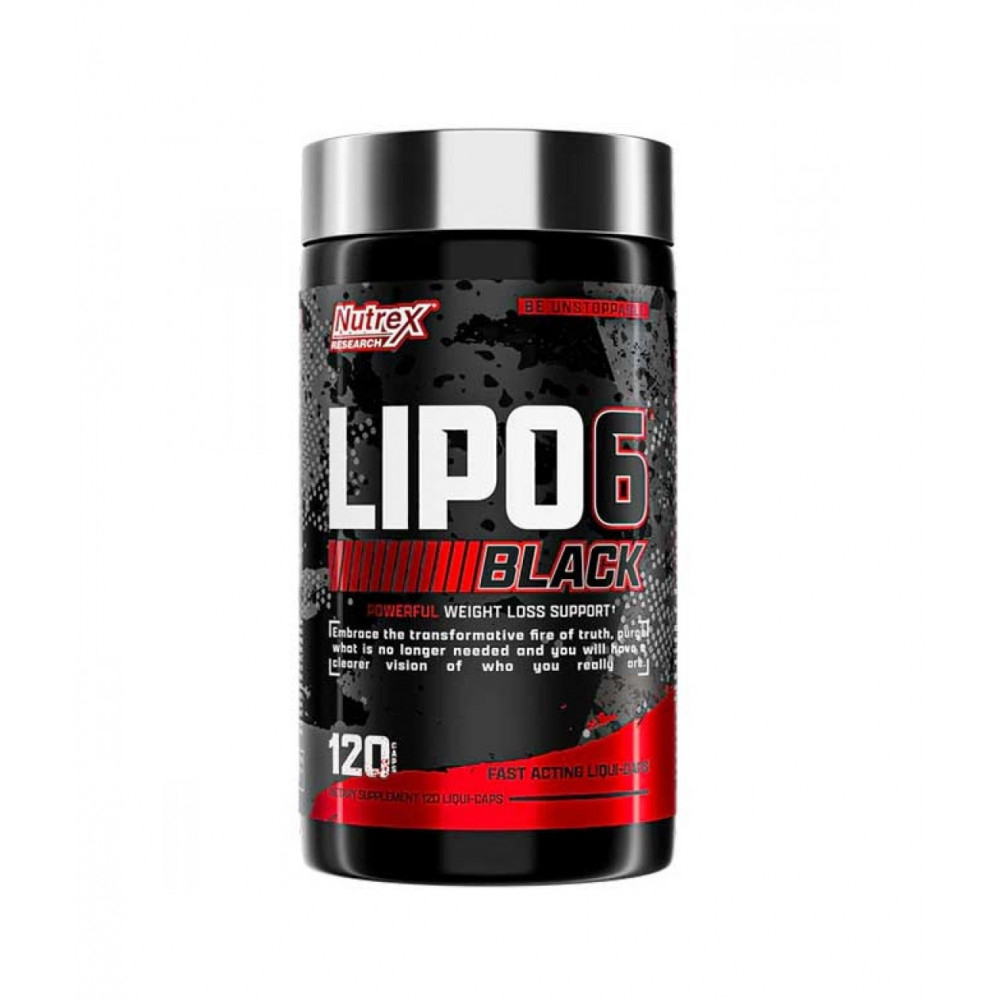 LIPO 6 BLACK 120 kapszula - Nutrex