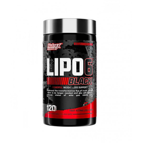 LIPO 6 BLACK 120 kapszula - Nutrex