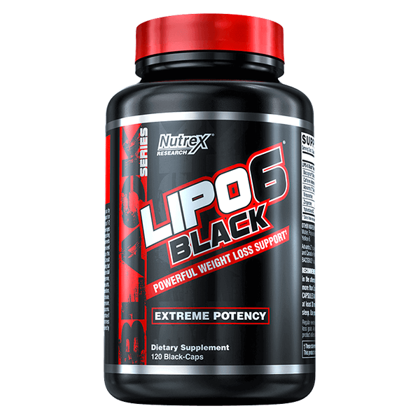 LIPO 6 BLACK 120 kapszula - Nutrex