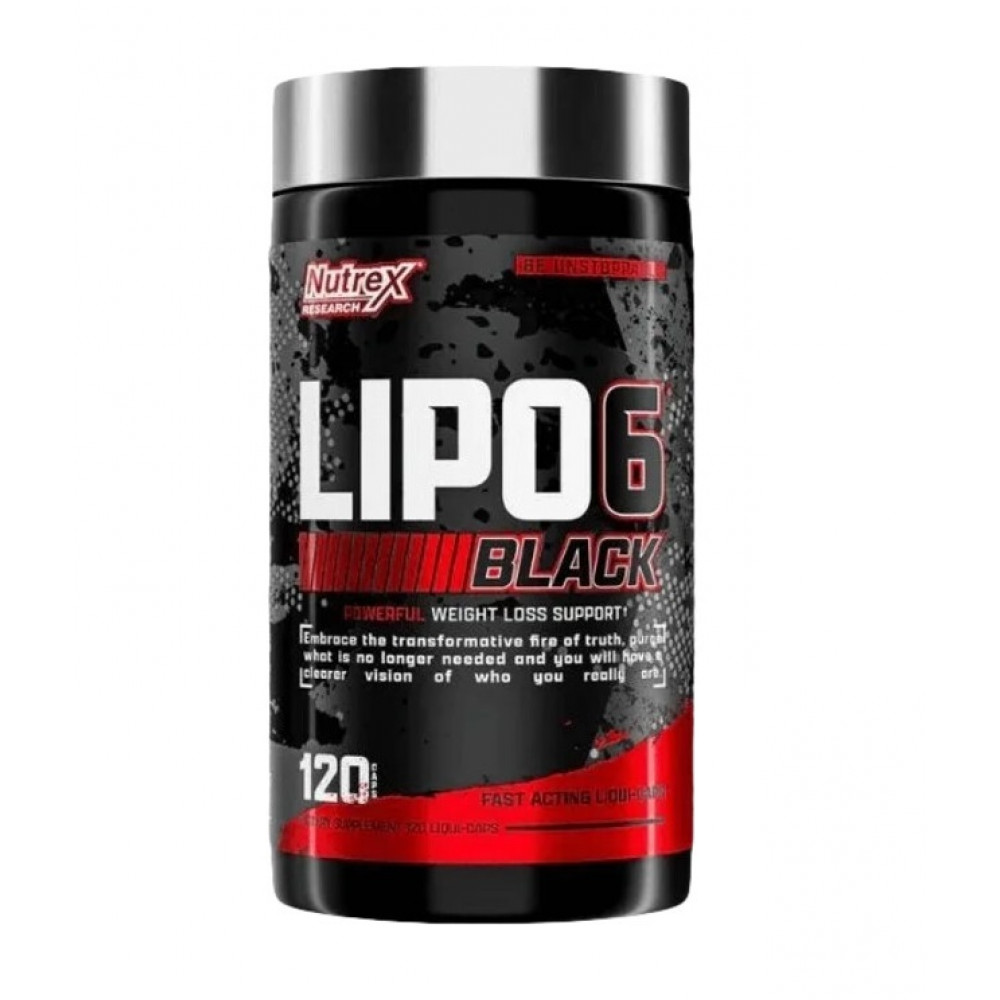 LIPO 6 Black Ultra Concentrate 60 kapszula - Nutrex