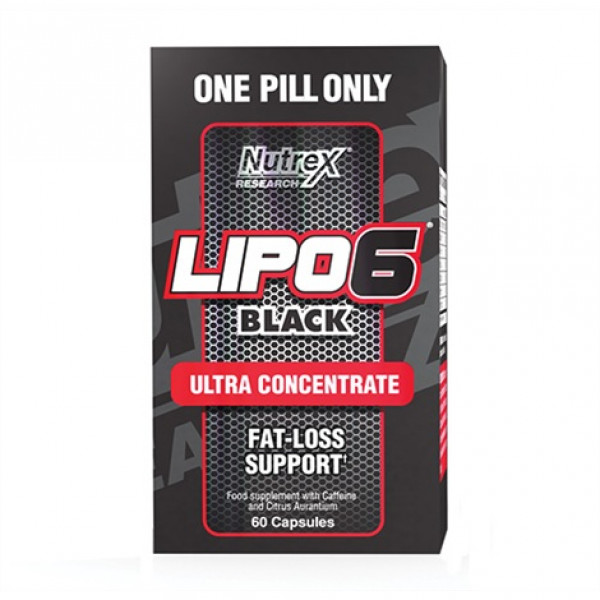 LIPO 6 Black Ultra Concentrate 60 kapszula - Nutrex