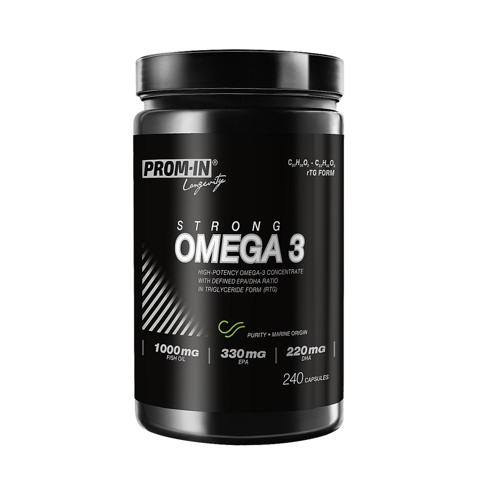 Omega 3 Strong 240 kapszula - Prom-in